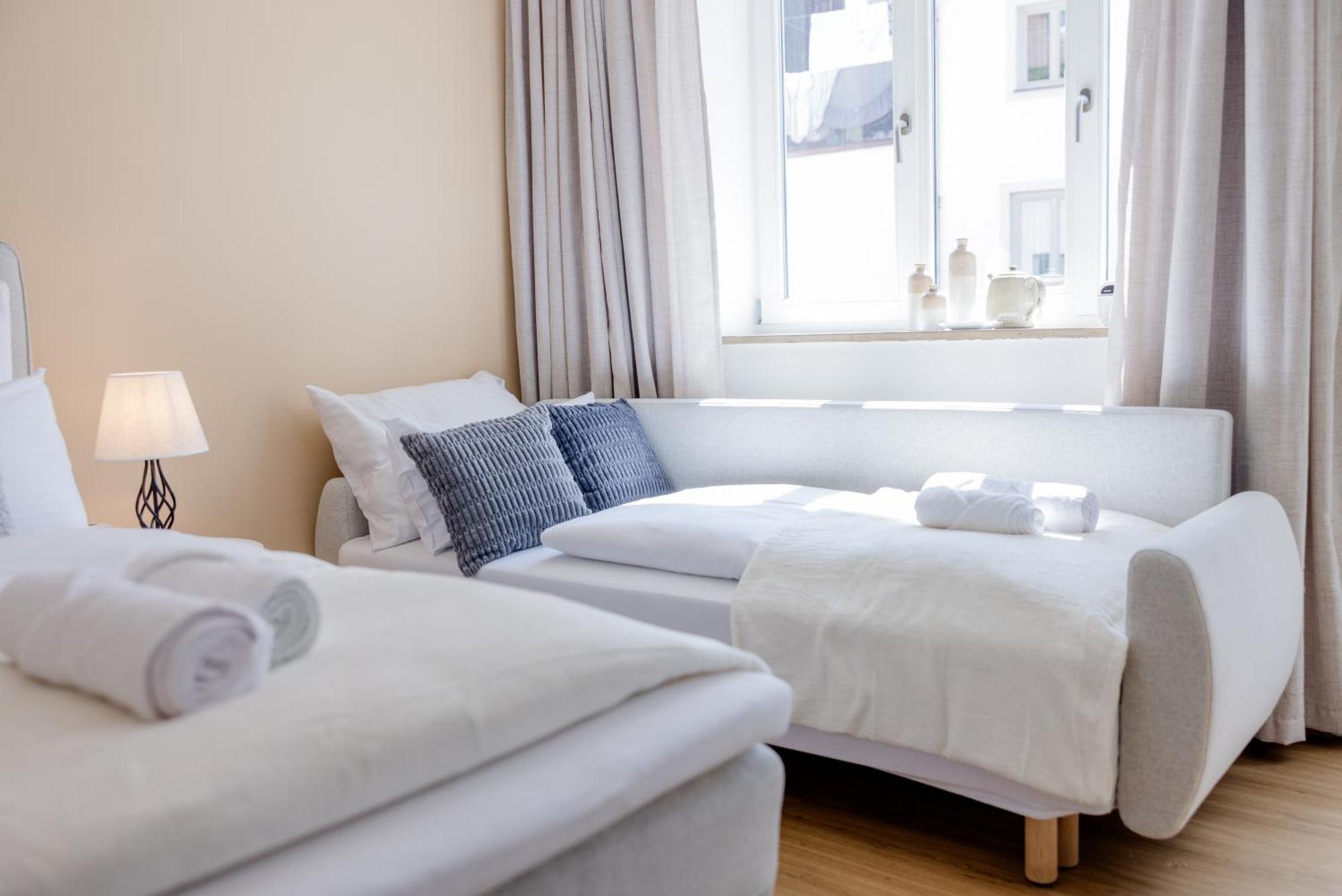 אינגולשטאט Lumen Homes - Altstadt-Studio Direkt Im Zentrum, Kueche, Netflix, Oeffentlicher Parkplatz Ums Eck מראה חיצוני תמונה