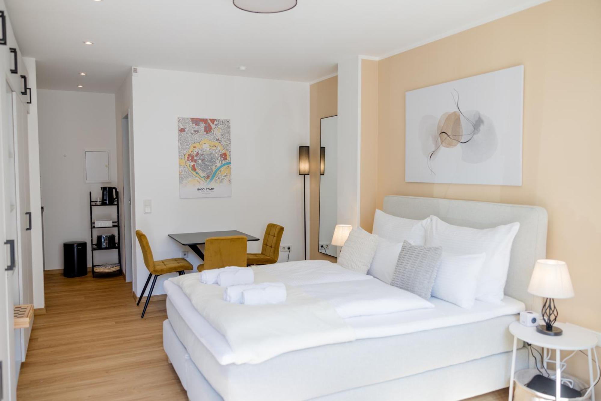 אינגולשטאט Lumen Homes - Altstadt-Studio Direkt Im Zentrum, Kueche, Netflix, Oeffentlicher Parkplatz Ums Eck מראה חיצוני תמונה