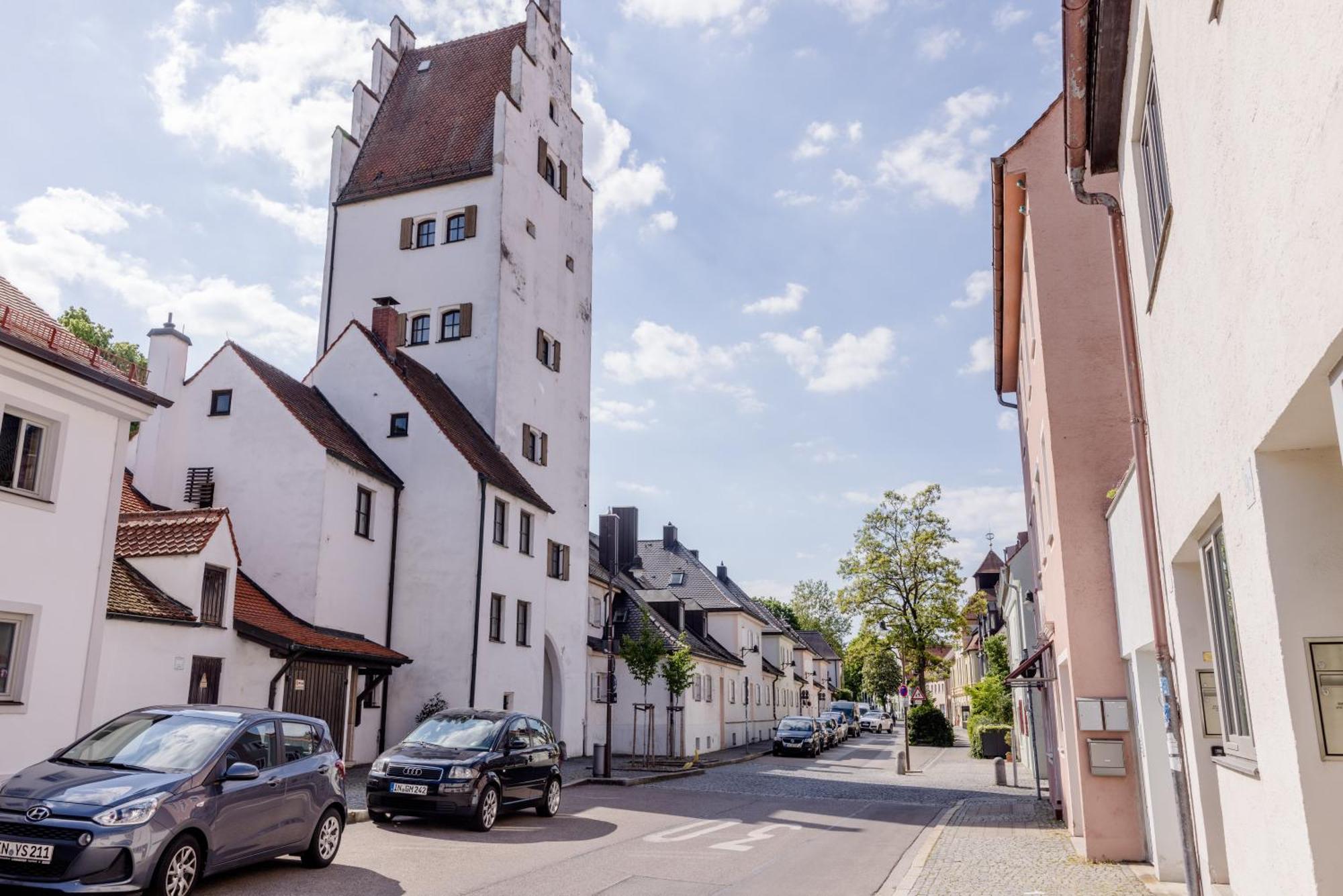 אינגולשטאט Lumen Homes - Altstadt-Studio Direkt Im Zentrum, Kueche, Netflix, Oeffentlicher Parkplatz Ums Eck מראה חיצוני תמונה